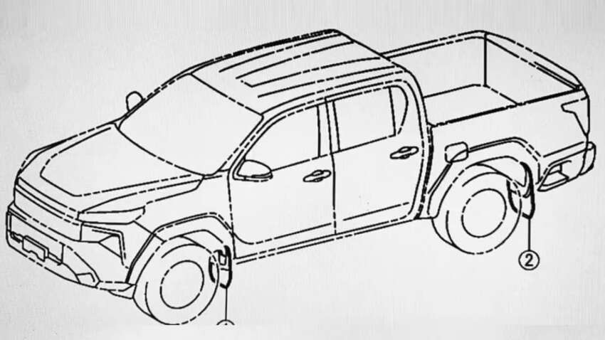 toyota hilux 2026 9th gen interior leaked drawings parts manual aug 2025 1 850x478
