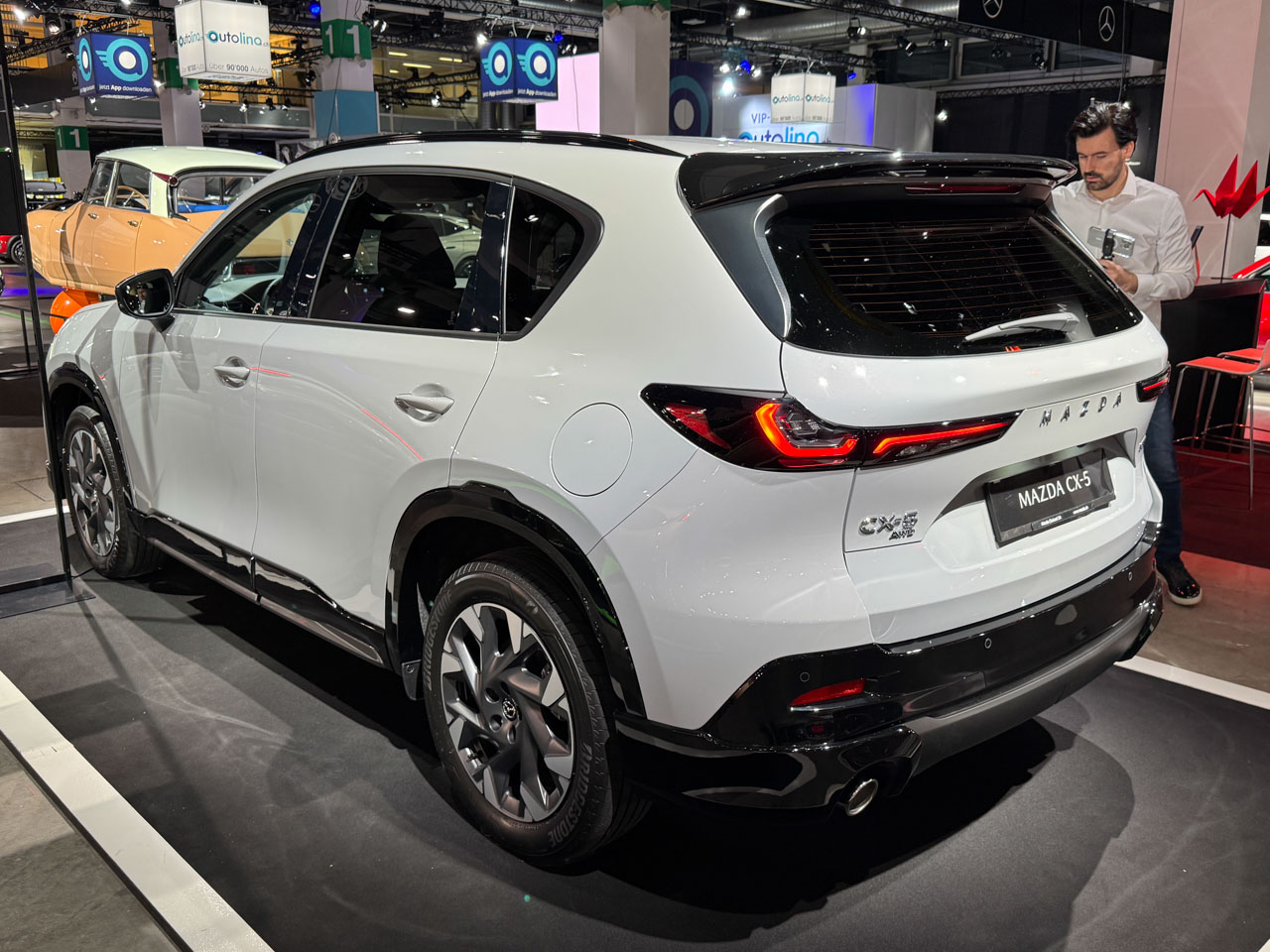 2026 mazda cx 5 rear three quarters