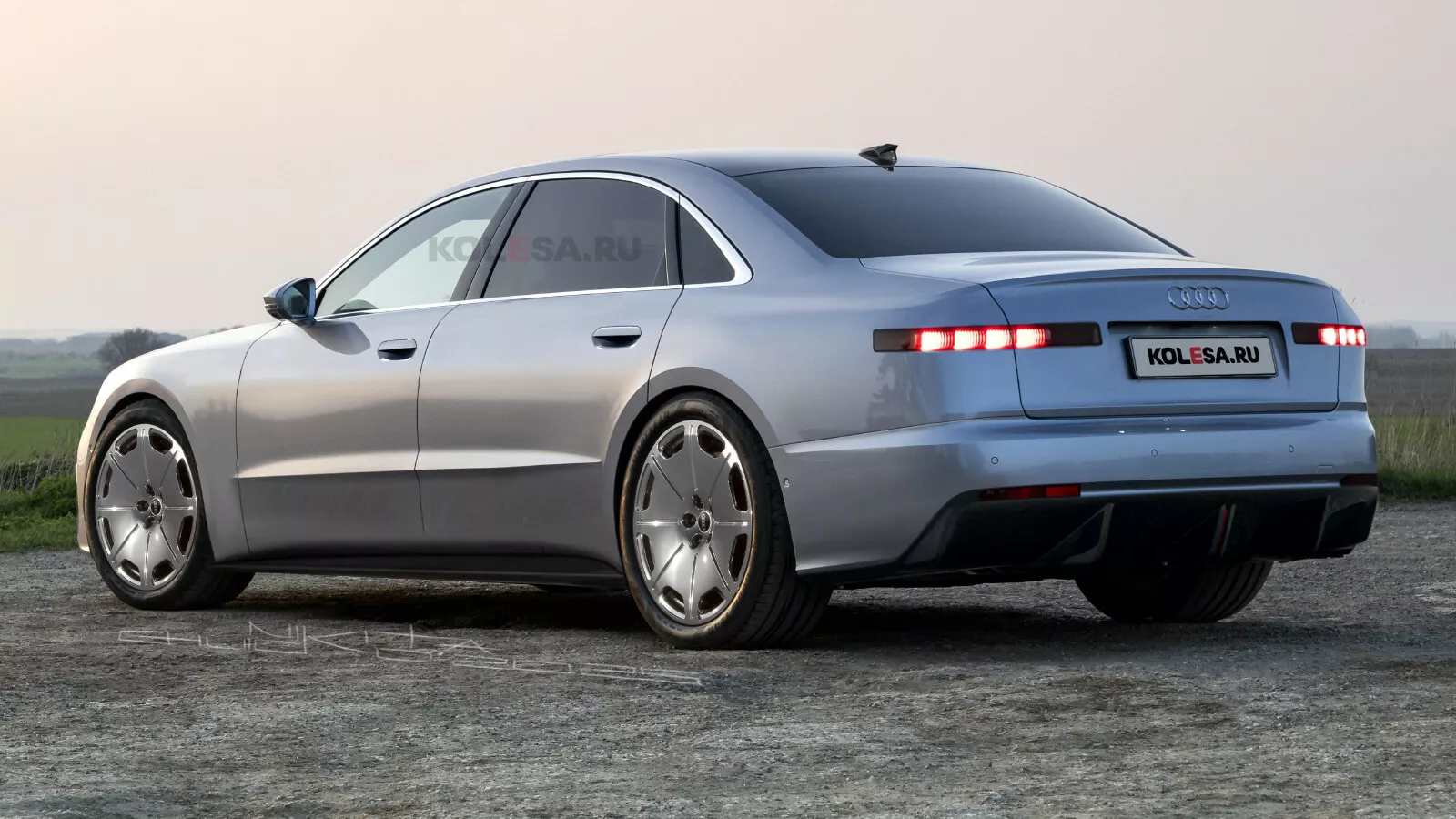 audi a8 rendering 2
