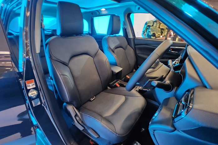 jok baris pertama grand vitara terbaru dengan ventilasi udara