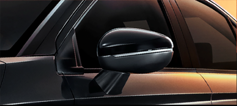 city ehev the black outshineblack door mirror