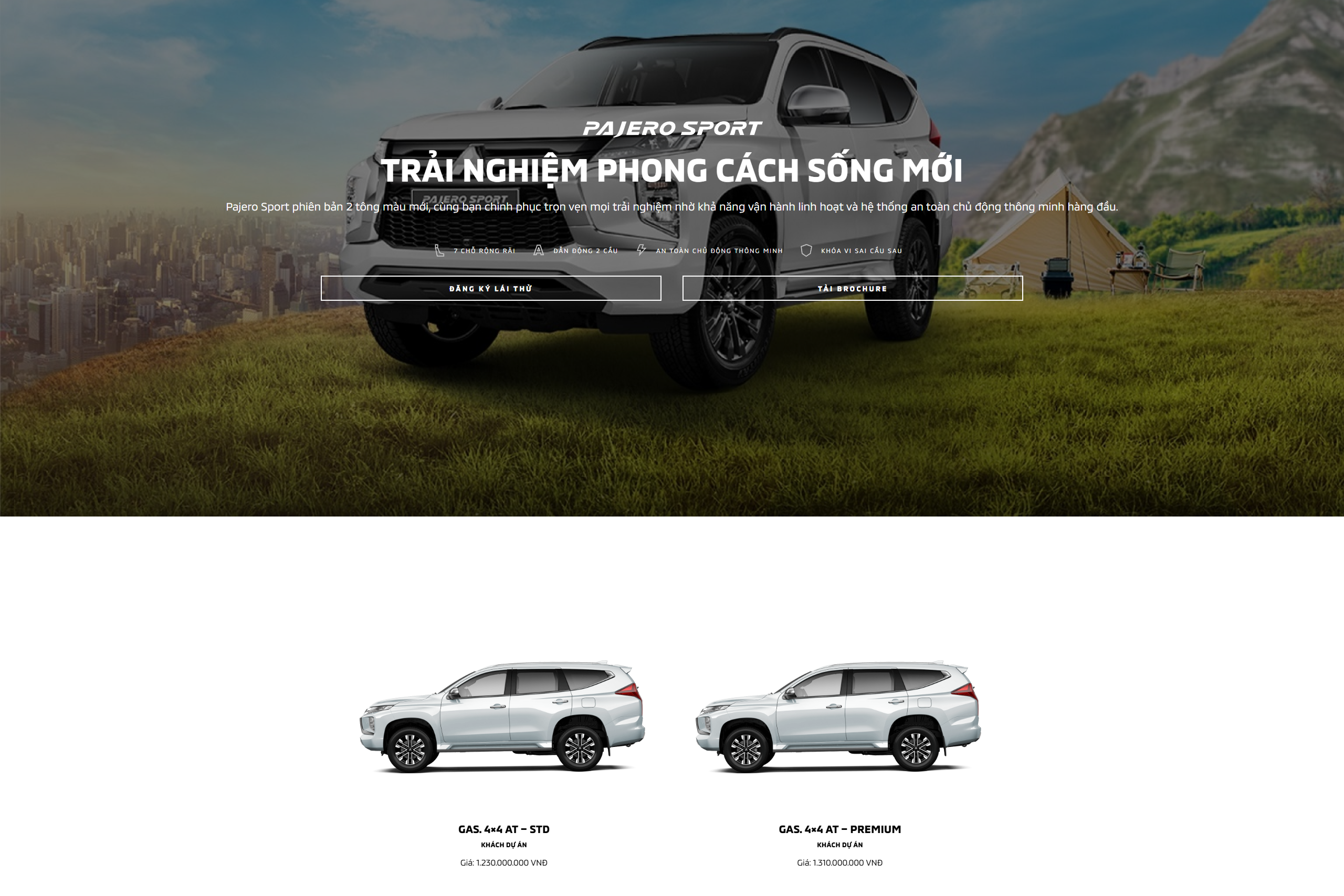 screencapture mitsubishi motors vn pajero sport 2025 12 12 065953