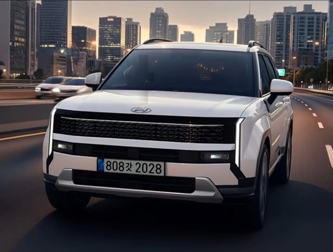 hyundai santa fe 2027 render 1