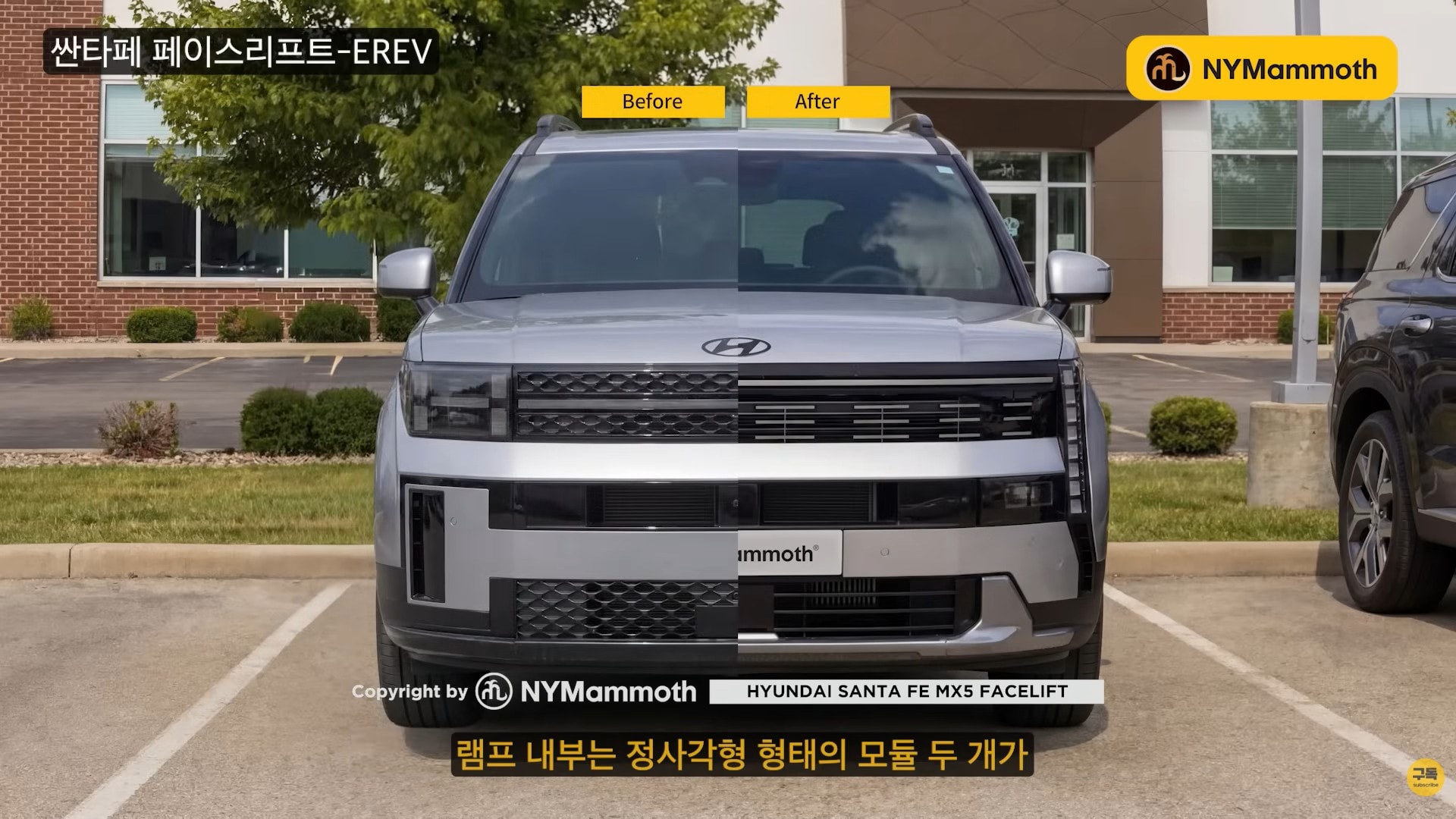 digitally facelifted 2027 hyundai santa fe boxy mid size crossover also gets an erev setup9