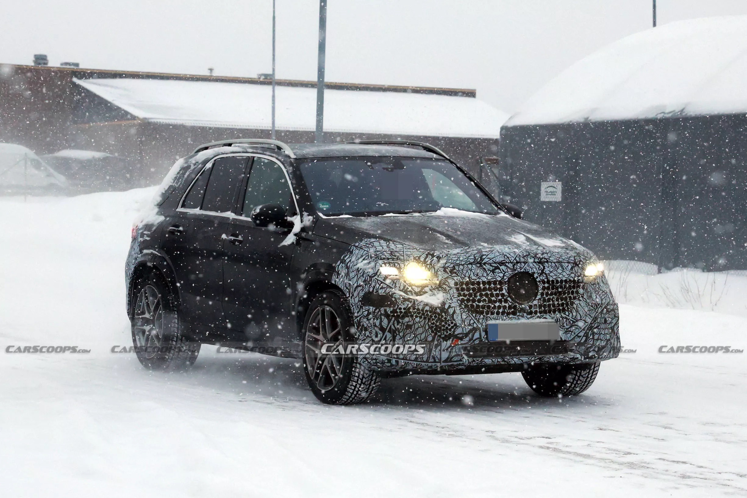 mercedes gle spy shots 00005 1