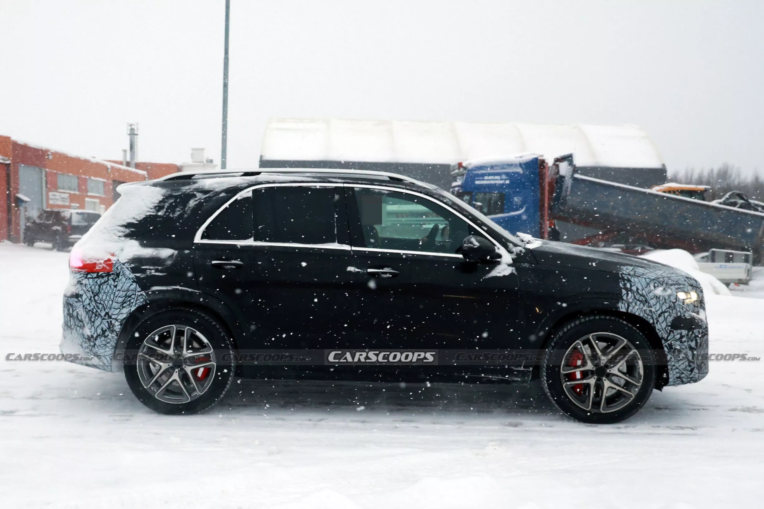 mercedes gle spy shots 00008