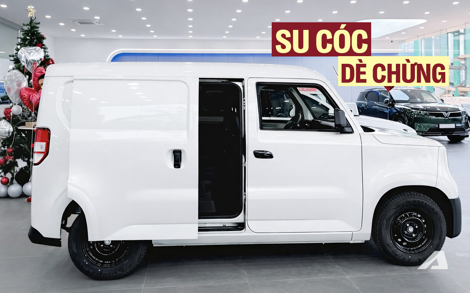 Đại lý nhận đặt VinFast EC Van bản mới: Giá dự kiến 325 triệu đồng, thêm cửa lùa như 'Su cóc’, dễ bán sau Tết