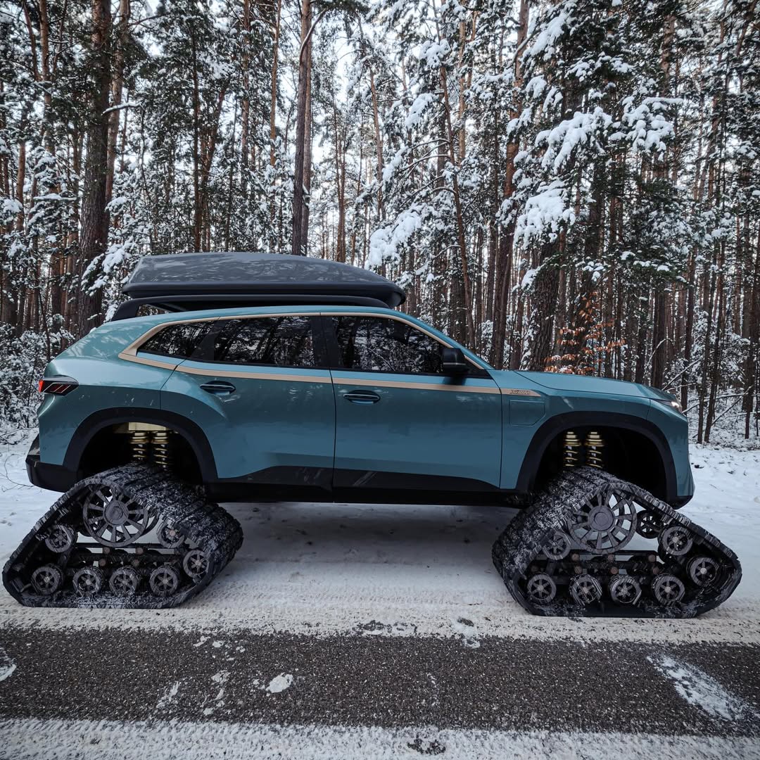 snow loves the limit not the asphalt tracked infrastructure a raised body and a quiet yet de 5