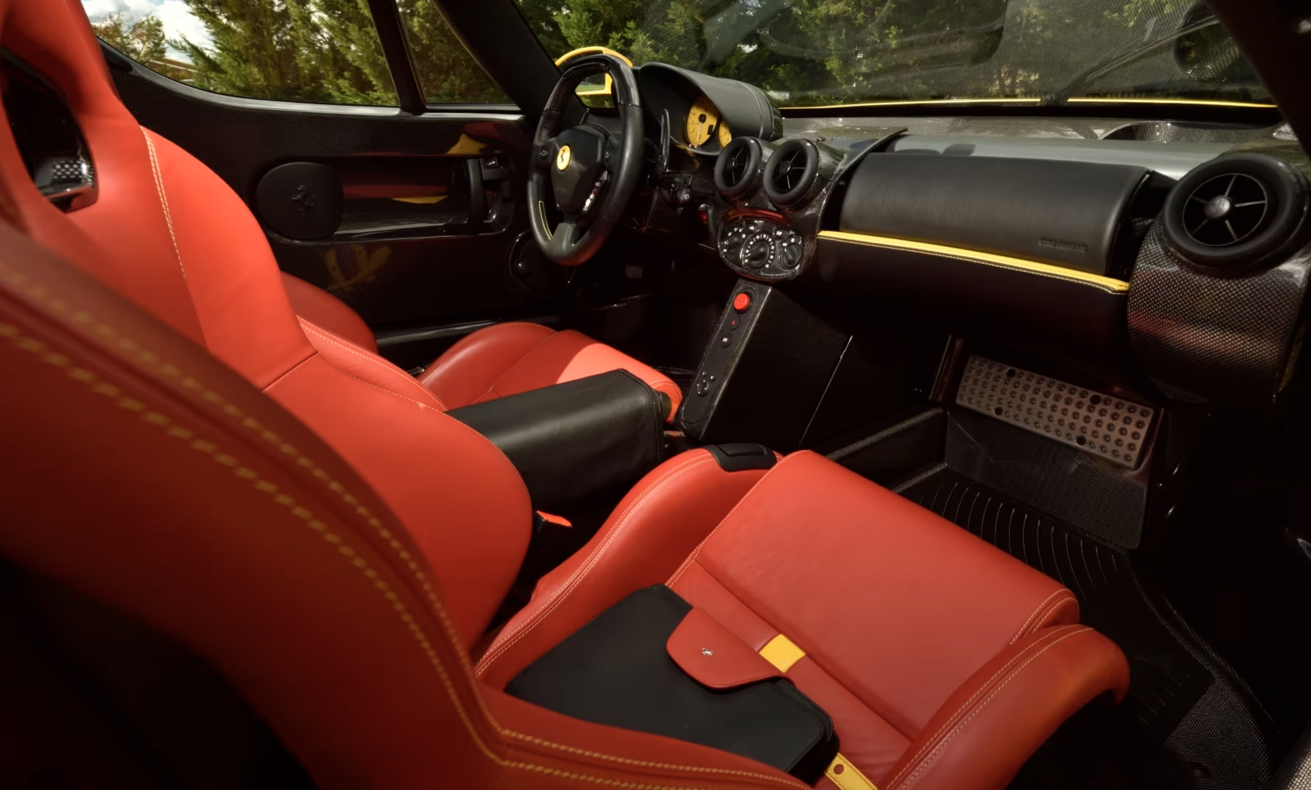 someone ordered a ferrari enzo shelled ou a fortune to customize it only drove 600 miles15