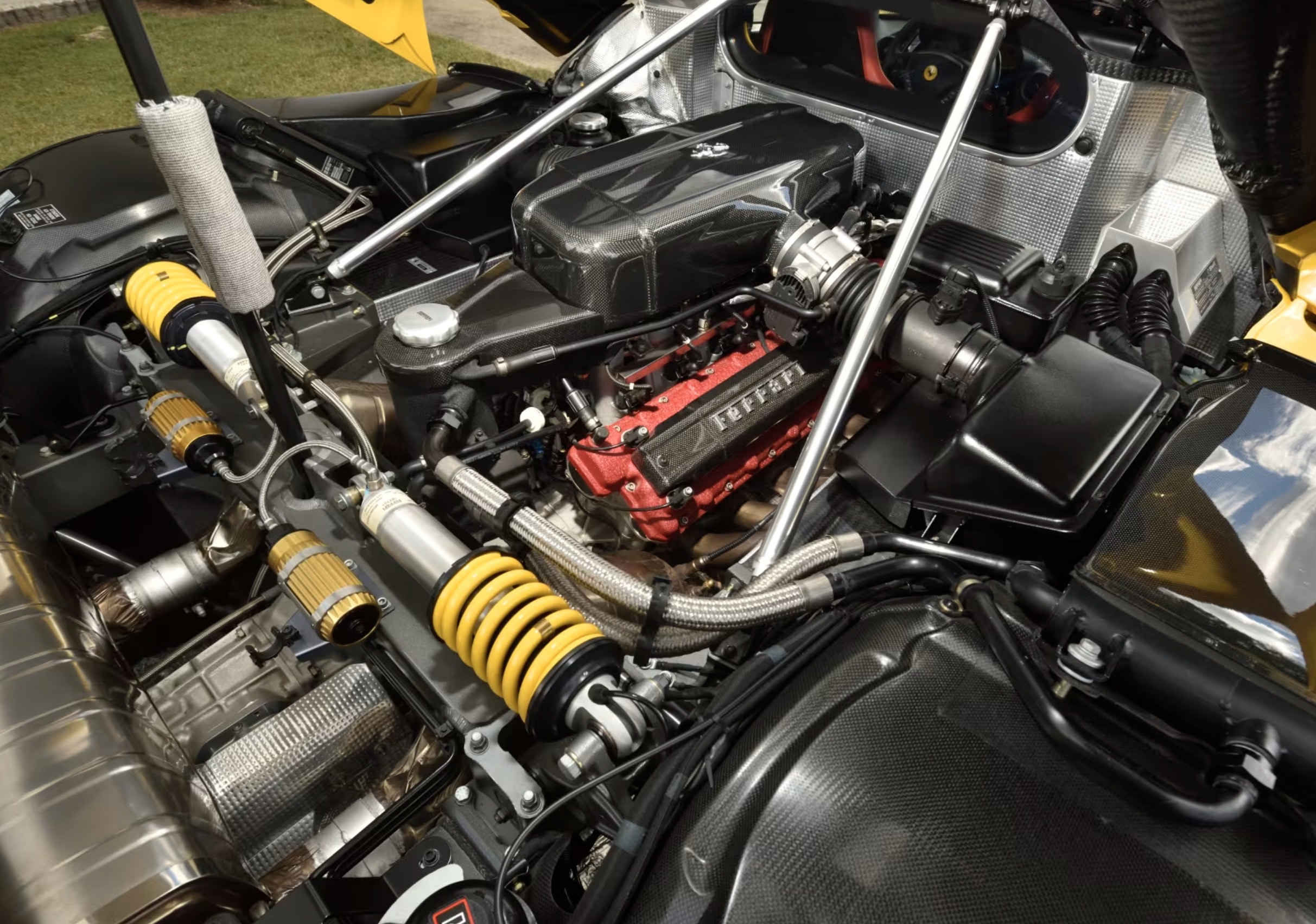 someone ordered a ferrari enzo shelled ou a fortune to customize it only drove 600 miles24