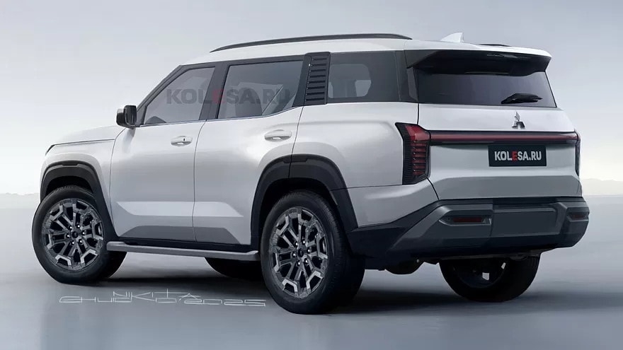 mitsubishi pajero render 3