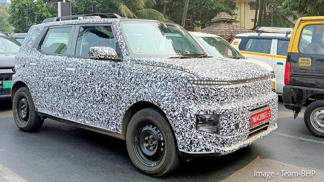 hyundai electric suv spied first punch rival 21