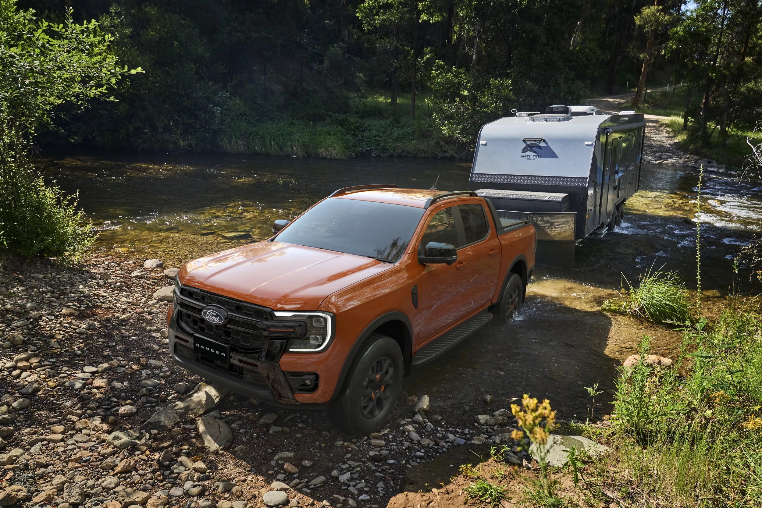 my265 ford ranger wildtrak ignire orange river crossing