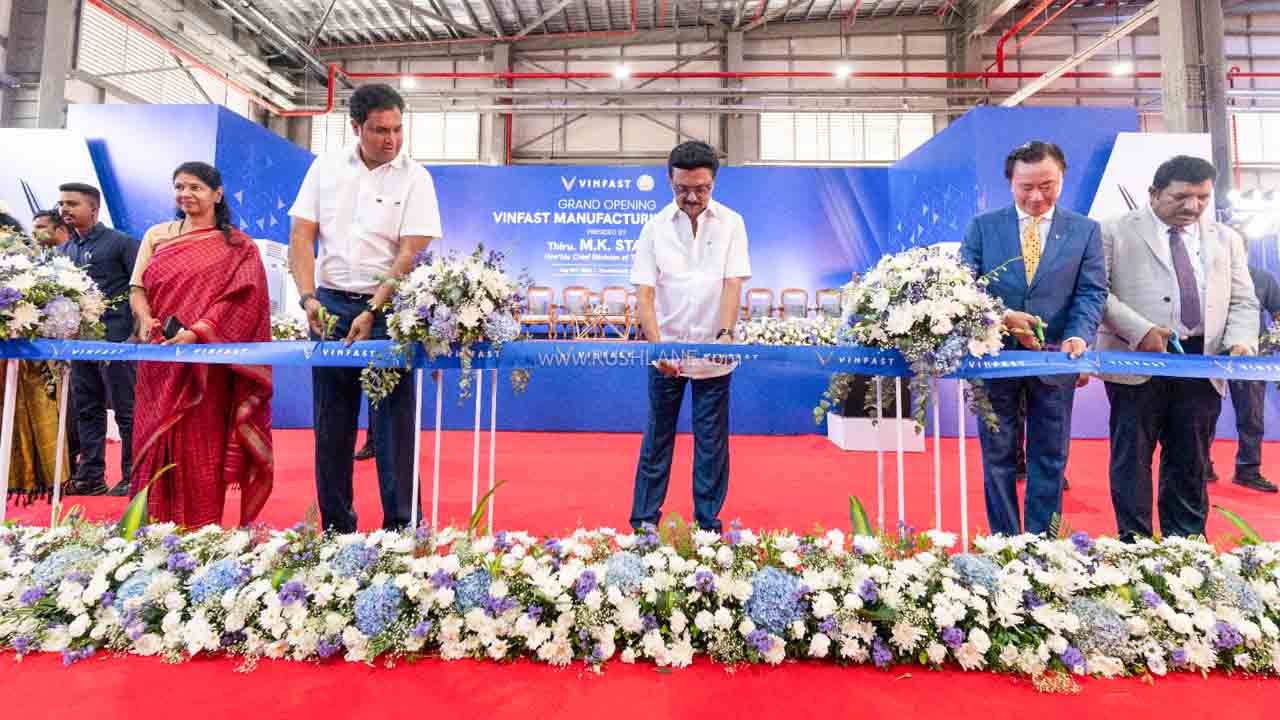 vinfast tamil nadu plant inaugurated 2