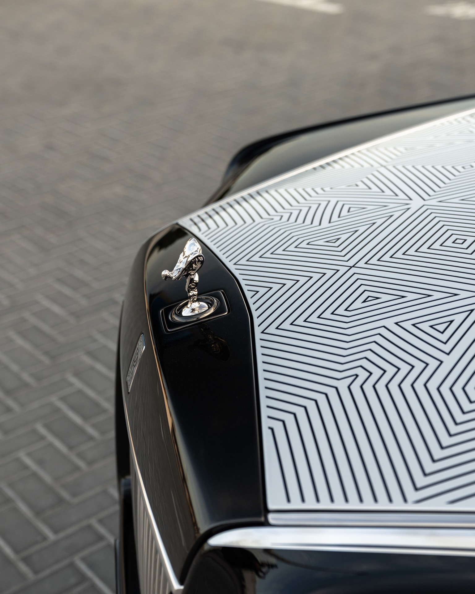 rolls royce takes laser sharp literally one off phantom has 02 mm thin laser graphics1