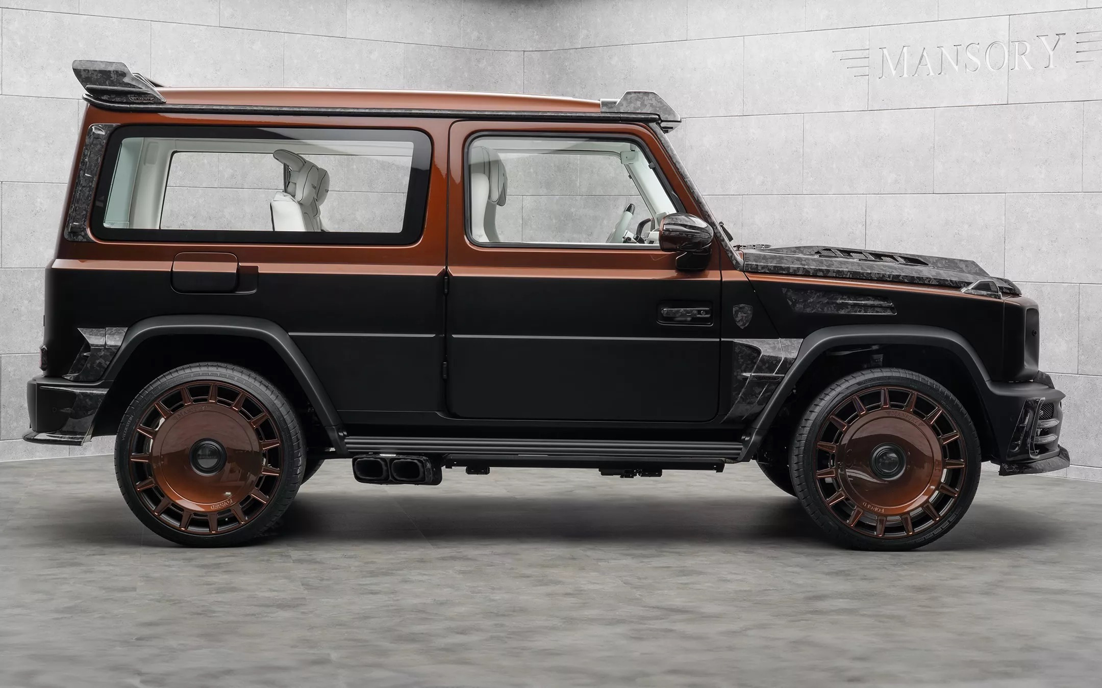 mercedes g class coupe mansory 6