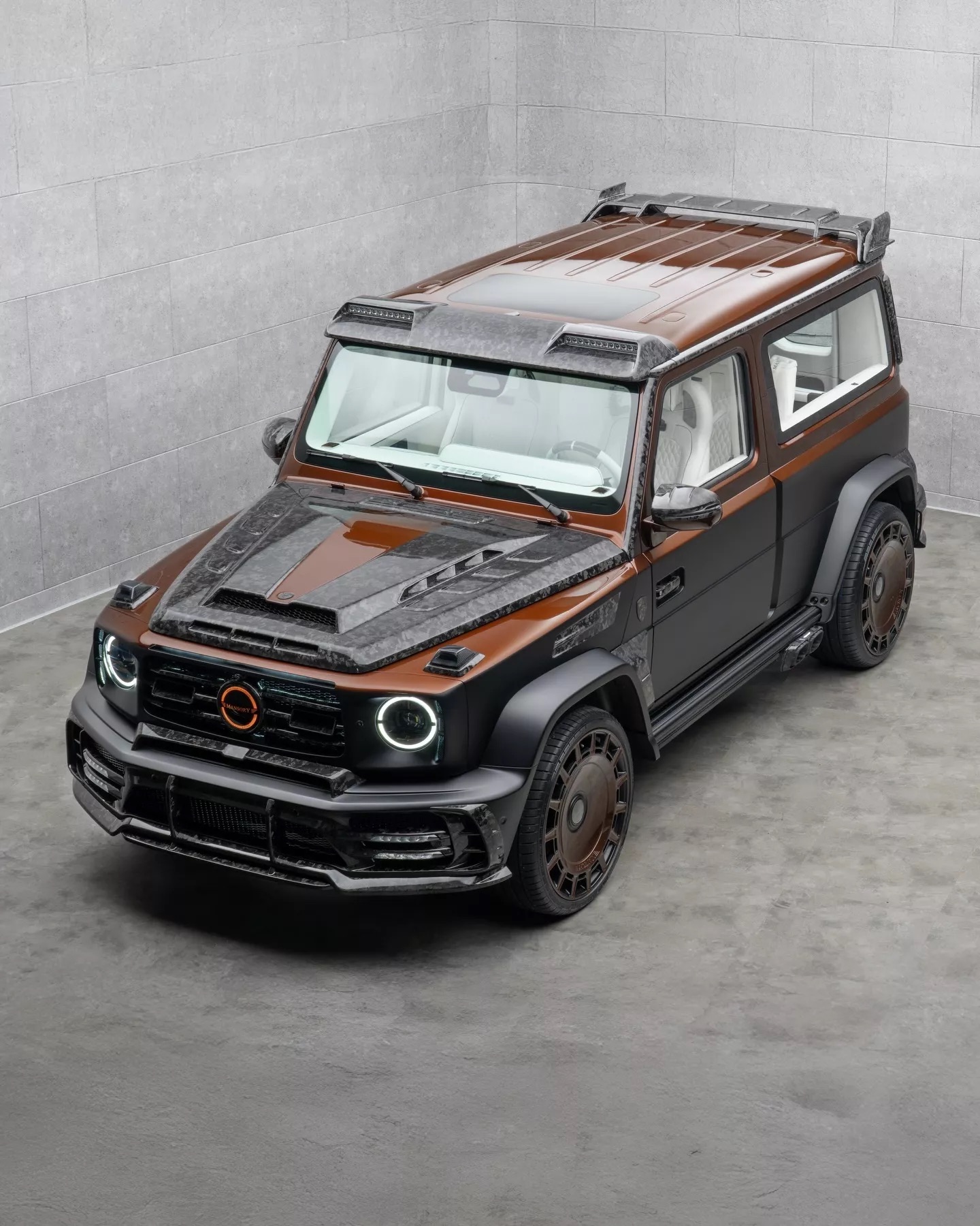 mercedes g class coupe mansory 7