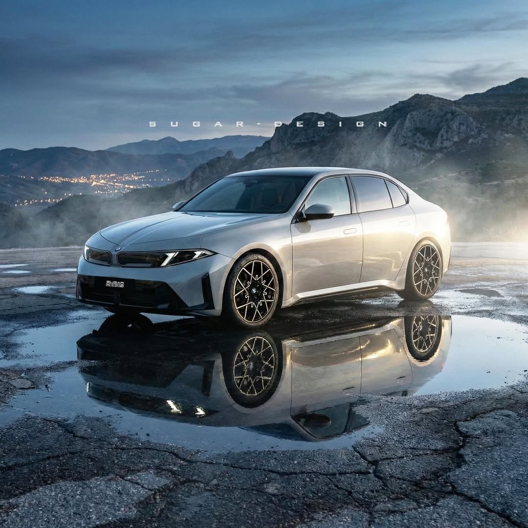 bmws electric 3 series rendered meet the 2027 i310