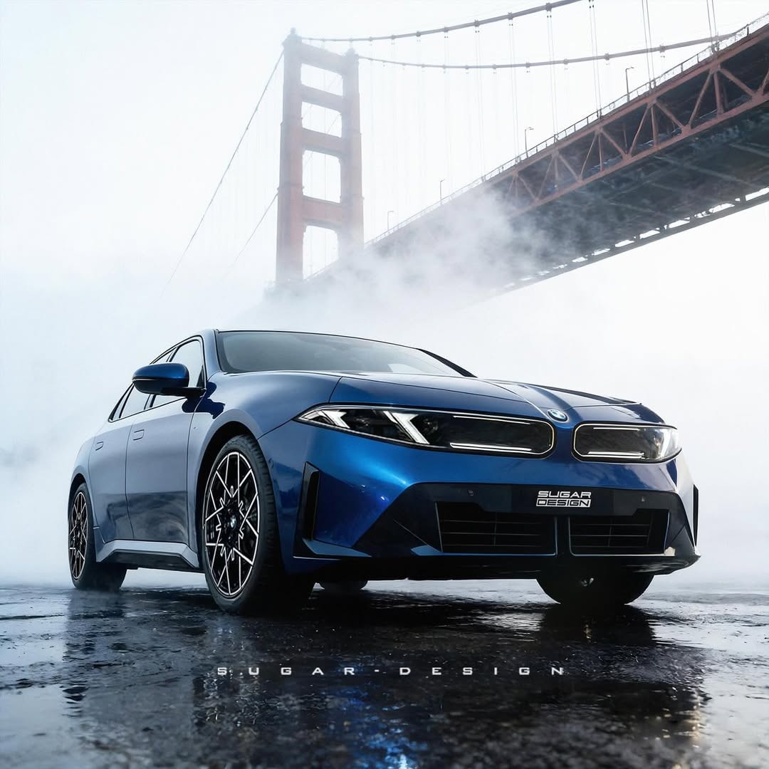 bmws electric 3 series rendered meet the 2027 i35