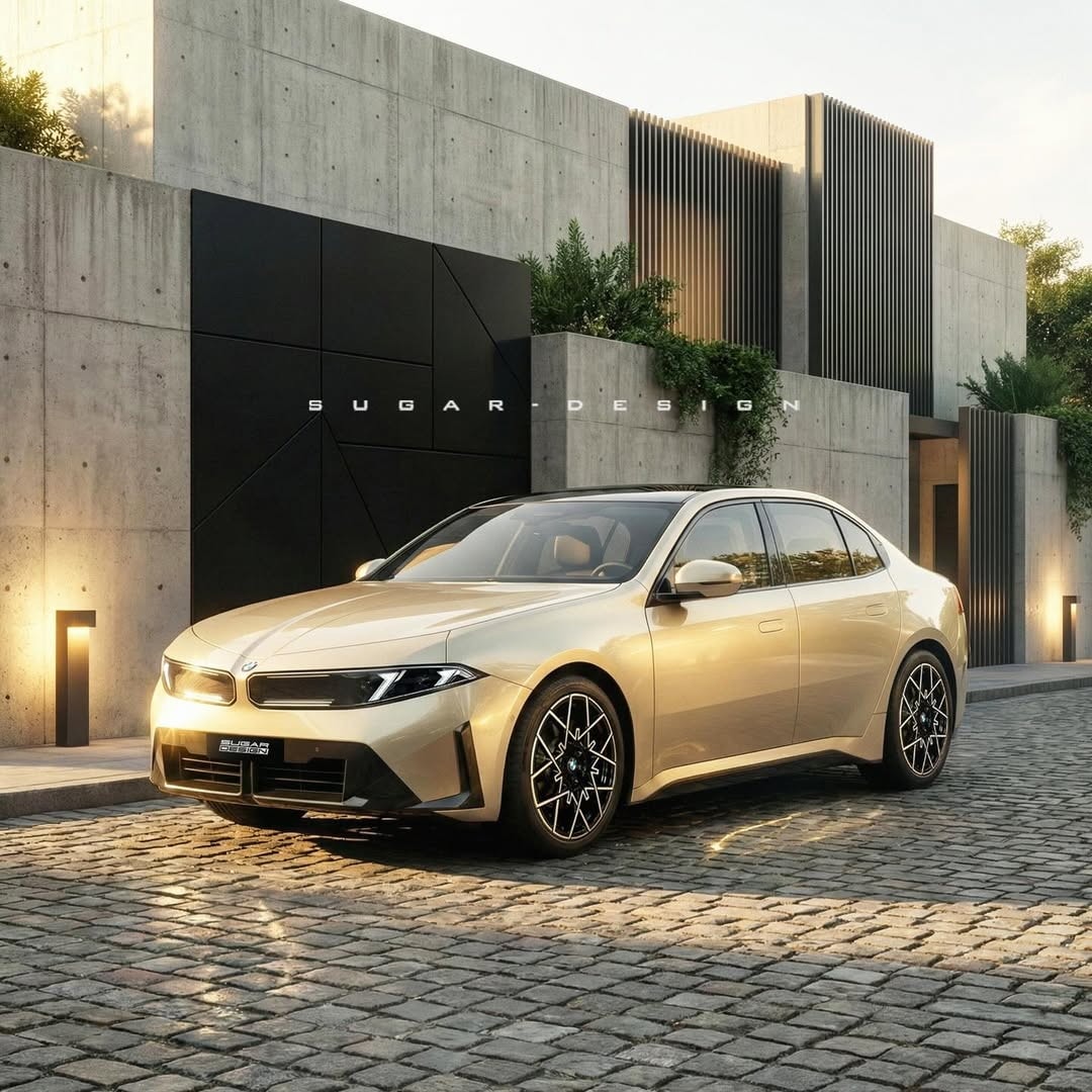 bmws electric 3 series rendered meet the 2027 i37