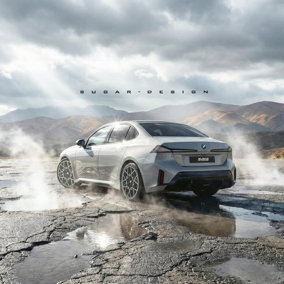 bmws electric 3 series rendered meet the 2027 i38