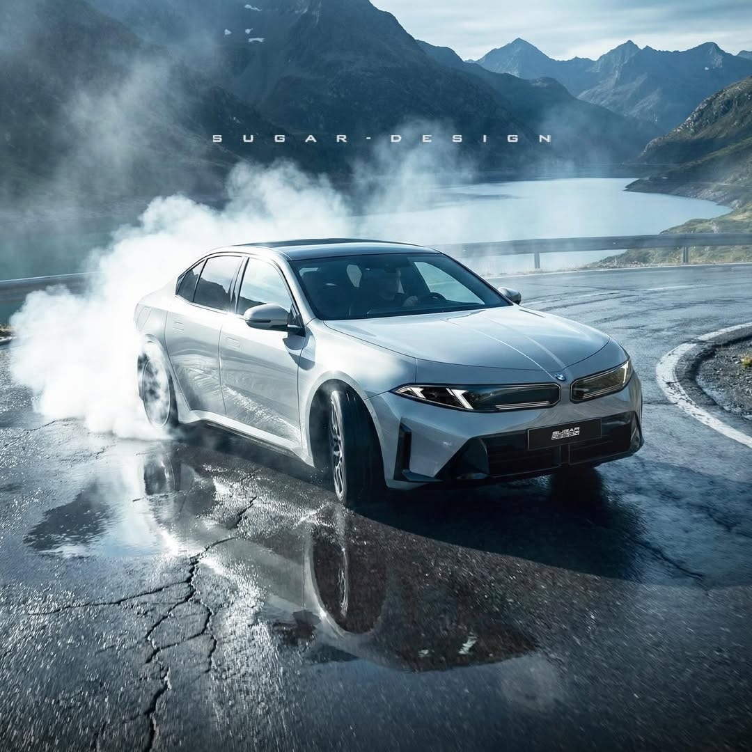 bmws electric 3 series rendered meet the 2027 i39