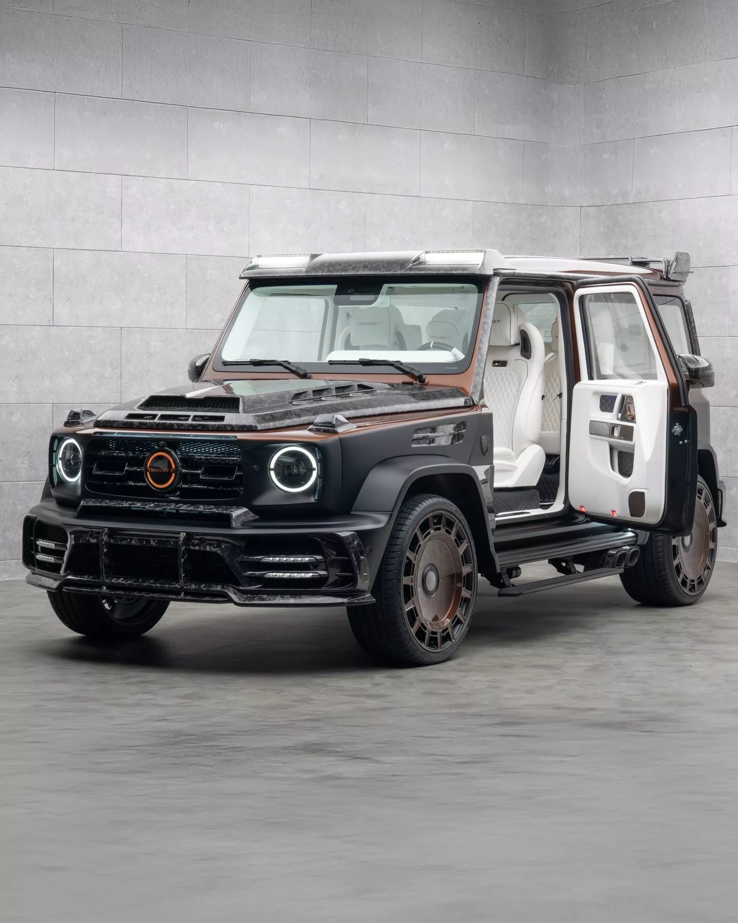 mercedes g class coupe mansory 9