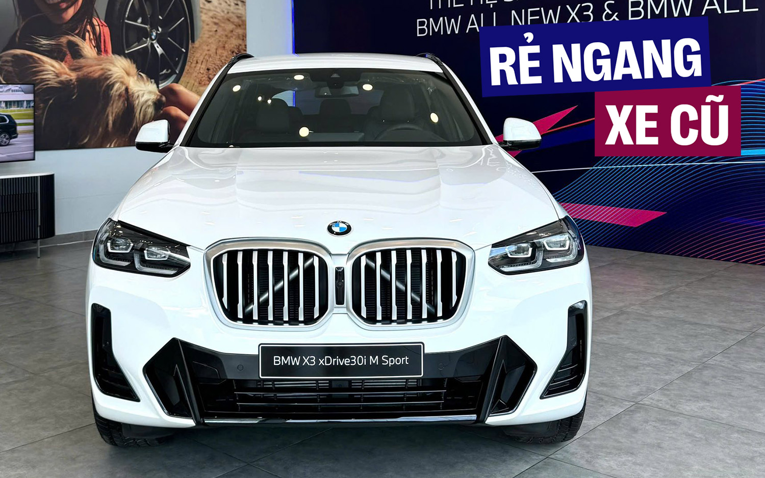 BMW X3 giảm giá 400 triệu đồng tại đại lý: Bản 'full' đời trước rẻ kỷ lục còn 2 tỷ, tiệm cận xe cũ đang bán trên thị trường