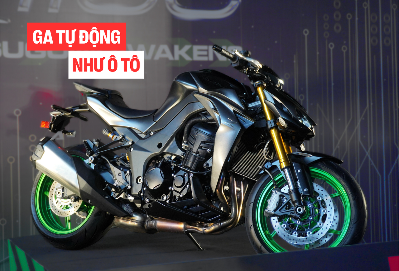 Kawasaki Z1100 SE ra mắt Việt Nam: Động cơ mạnh hơn, có trang bị như ô tô, giá bán khiến nhiều người bất ngờ