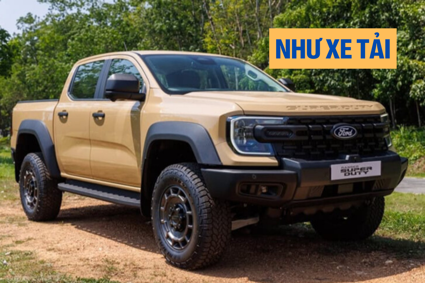 Ford tung Ranger 'bản tải nặng': Tải trọng 3,5 tấn như xe tải, không có đối thủ khi về Việt Nam