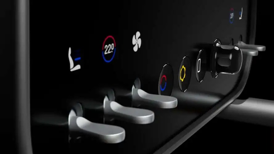 ferrari luce comandi fisici