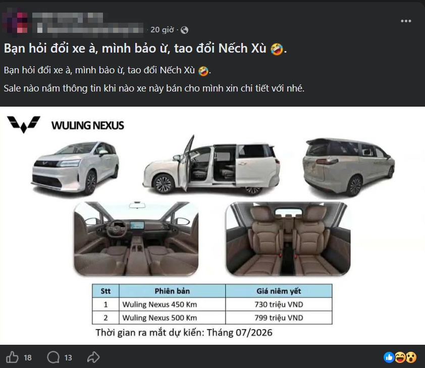 wuling nexus 1