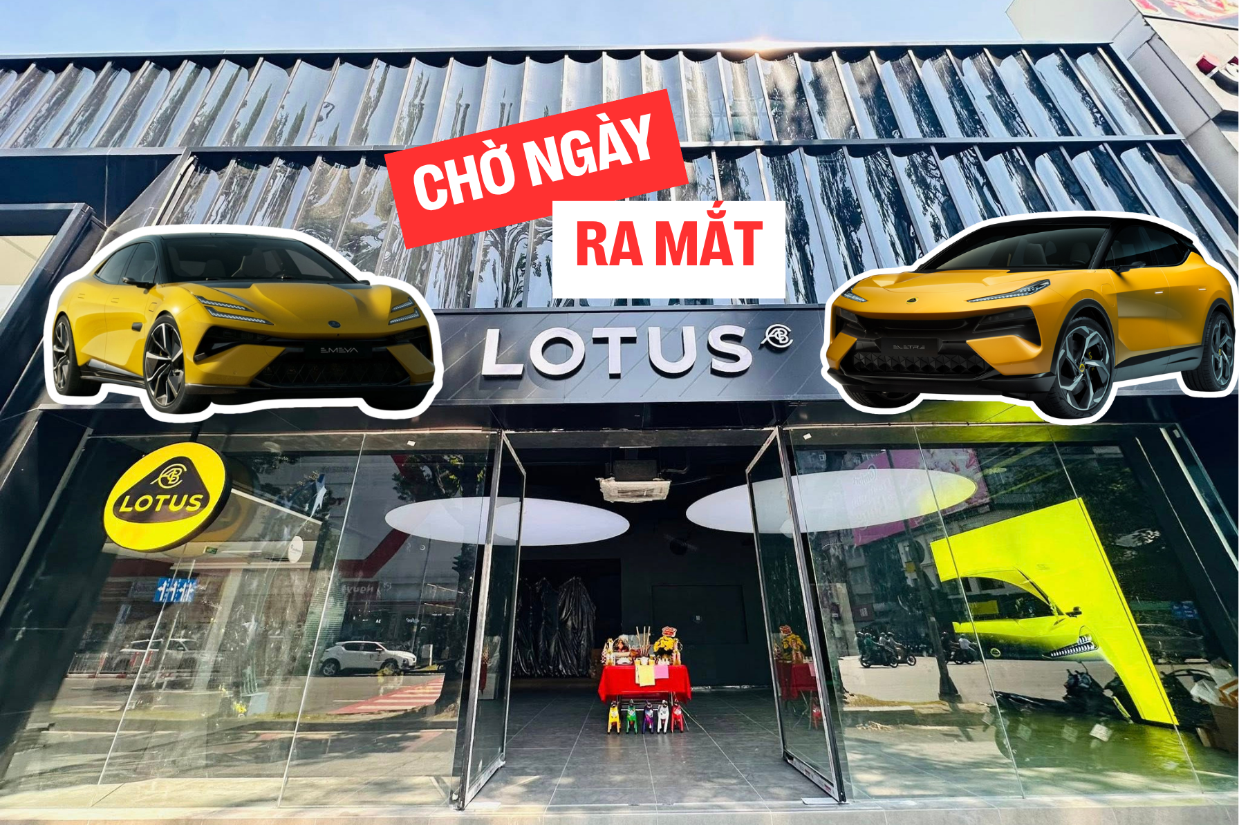 Lộ diện showroom Lotus đầu tiên tại Việt Nam: Vị trí đắc địa ở TP.HCM, dự kiến ra mắt xe trong tháng này