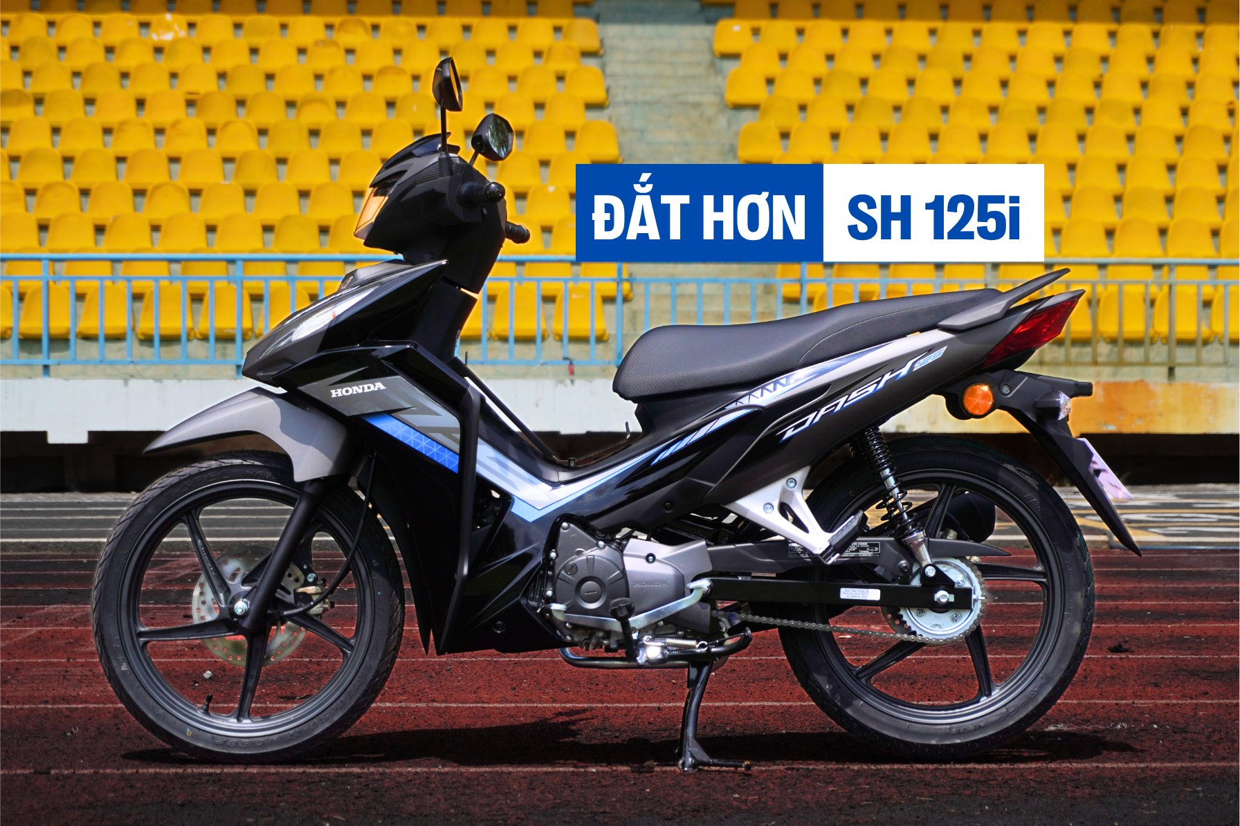 Honda Dash 125 2026 mở bán tại Việt Nam: Xe số giá hơn SH 125i, có phanh đĩa sau như xe thể thao