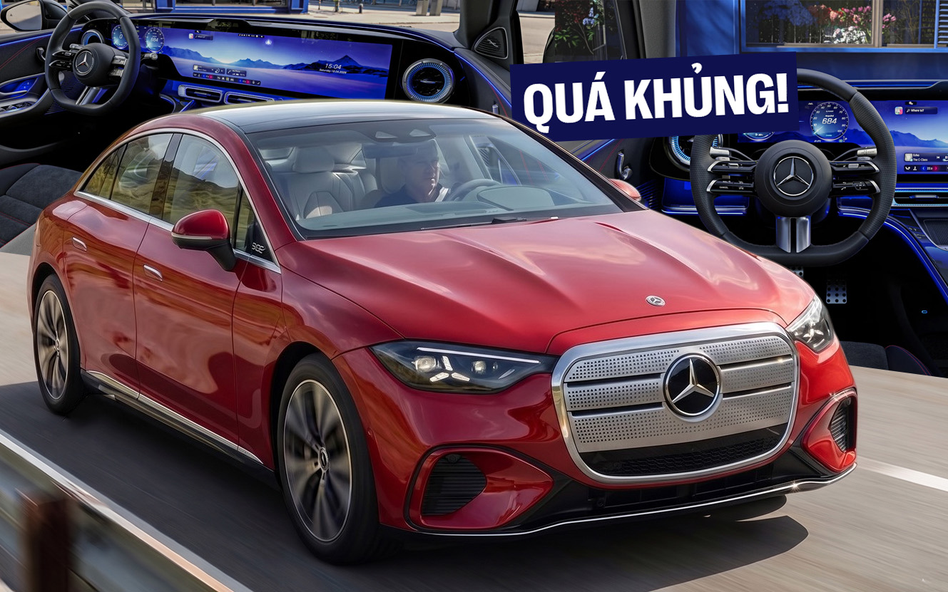 Nội thất ‘Mẹc C’ đời mới lần đầu được công bố với màn hình khủng cỡ này: Tràn gần kín táp lô, 10 triệu điểm ảnh siêu nét, 3 Series phải dè chừng