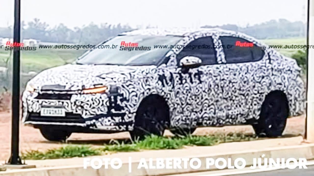2026 honda city facelift spied