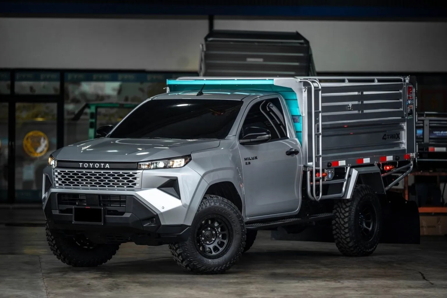 toyota hilux do xe ben 8