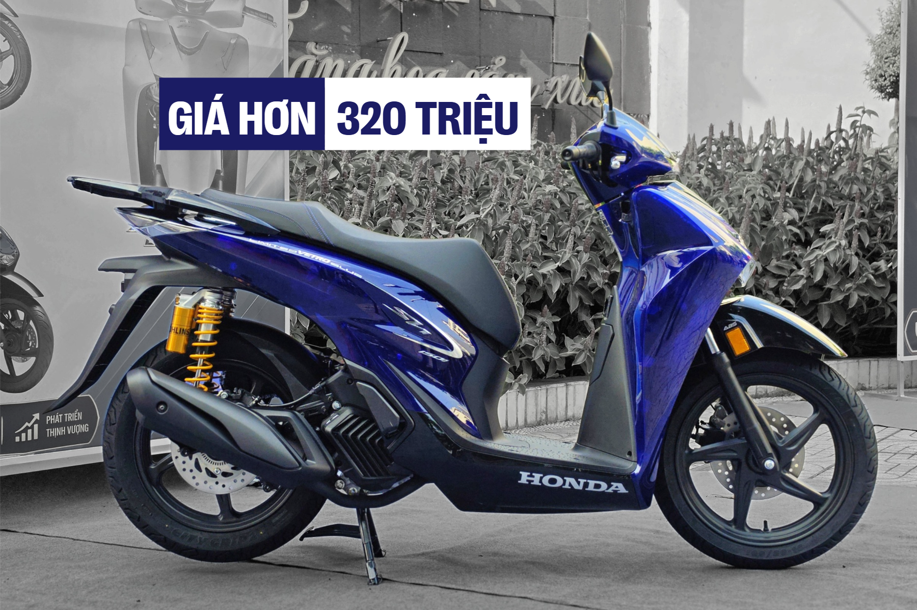 Cận cảnh chiếc SH Vetro đắt nhất Việt Nam: Dàn áo trong suốt, sản xuất tại Ý, giá bán hơn gấp đôi SH Việt Nam