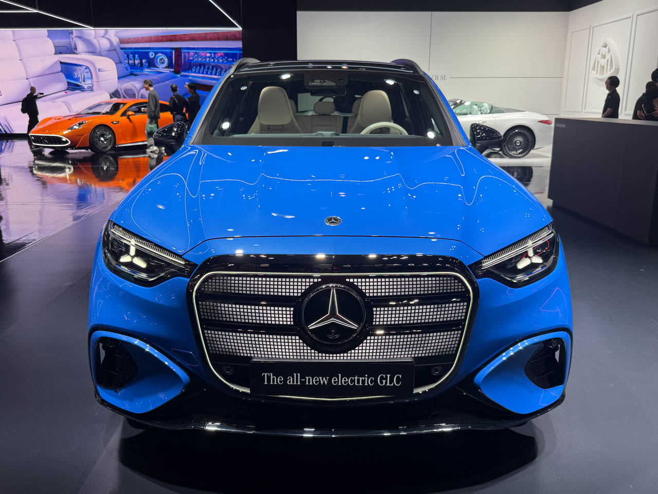 2026 mercedes glc electric front