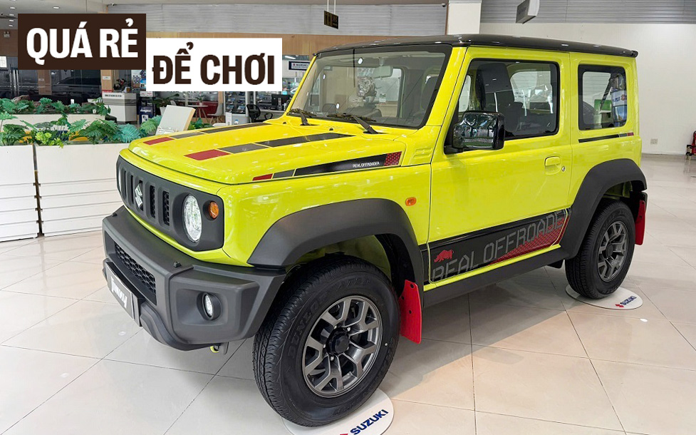 Giá Suzuki Jimny tiếp tục dò đáy tại đại lý: Thực tế thấp kỷ lục còn 609 triệu đồng, chỉ ngang niêm yết Sonet