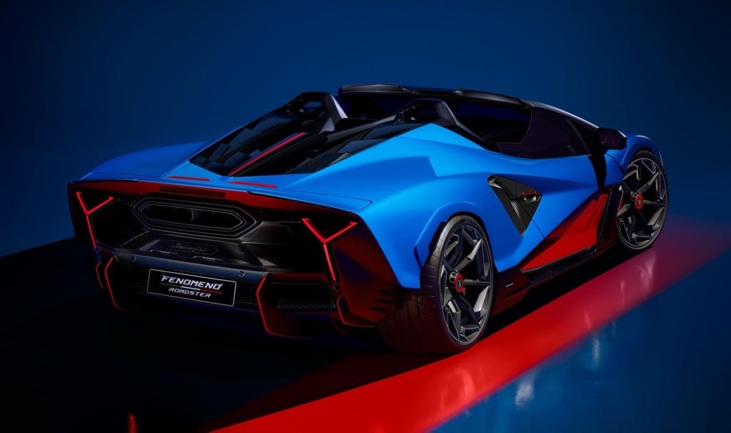 lamborghini fenomeno roadster rear