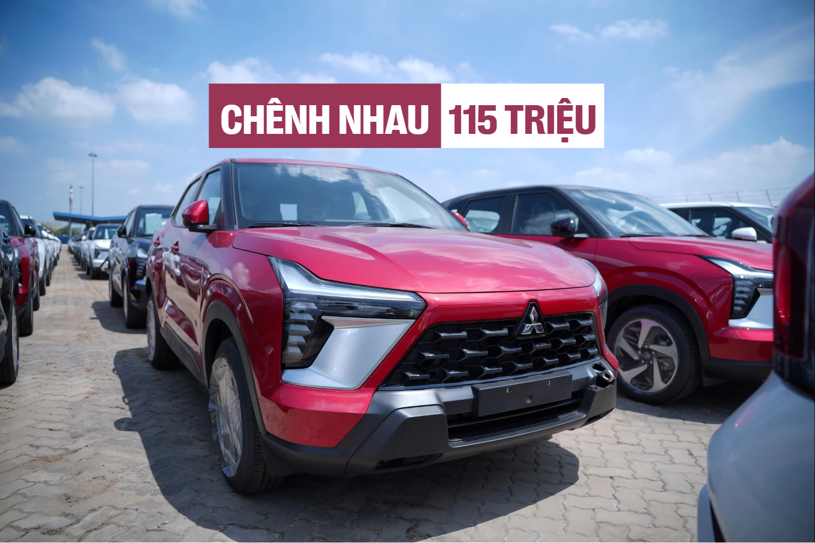 Mitsubishi Xforce 2026 bản 'base' khác gì bản 'full' khi chênh nhau đến gần 120 triệu đồng, đáp án có ngay trong bảng này