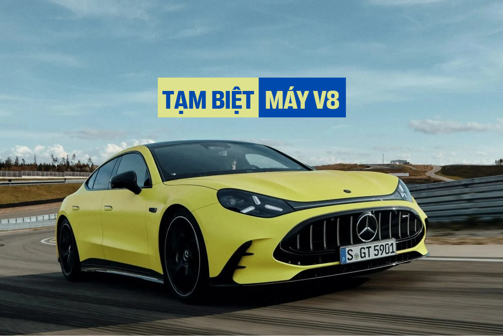 Mercedes AMG GT Coupe 2027 trình làng: Mạnh hơn 1.150 mã lực, xe điện nhưng vẫn có âm thanh của máy V8, về Việt Nam đấu với Porsche Taycan và Audi e-tron GT