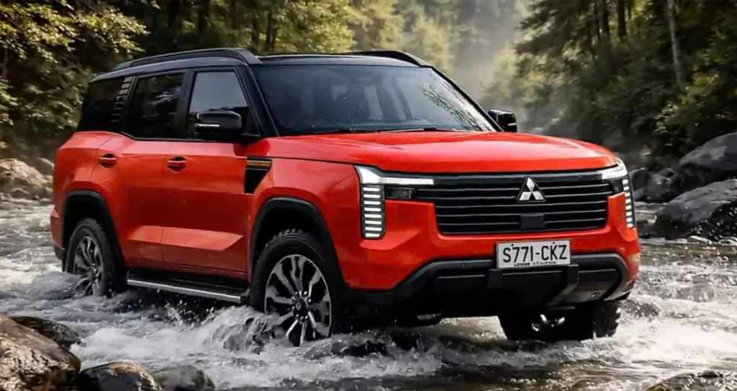 mitsubishi pajero render 1