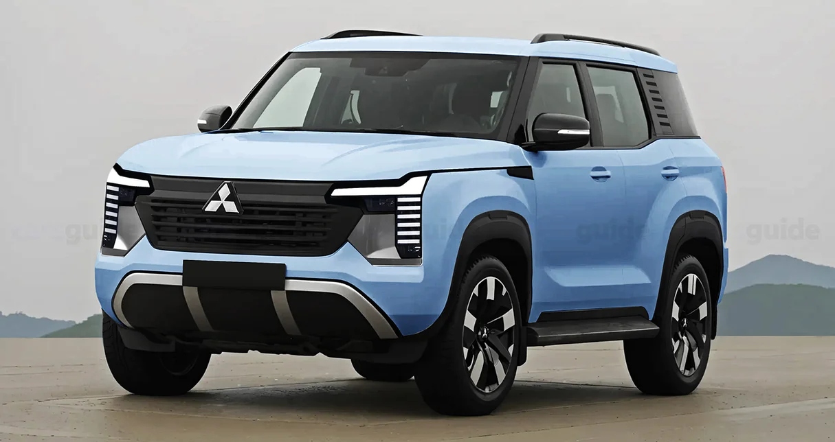 mitsubishi pajero render 2