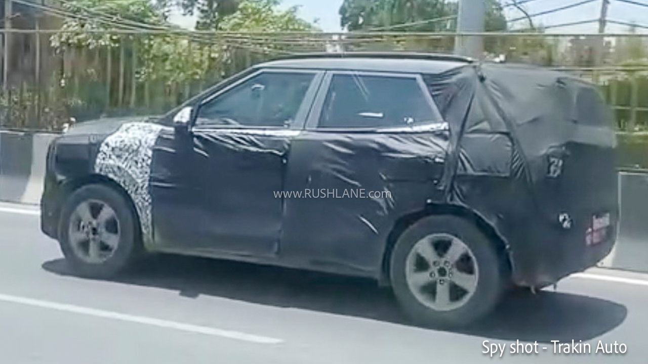 2027 kia sonet spied new features safety lights 3