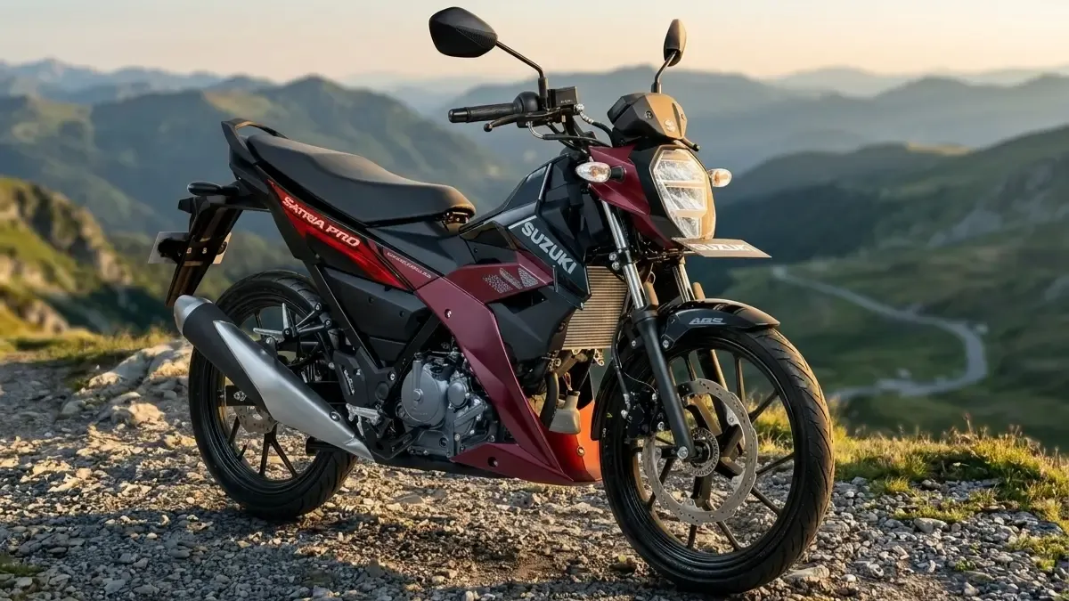 satria pro candy mat bordeaux titan black