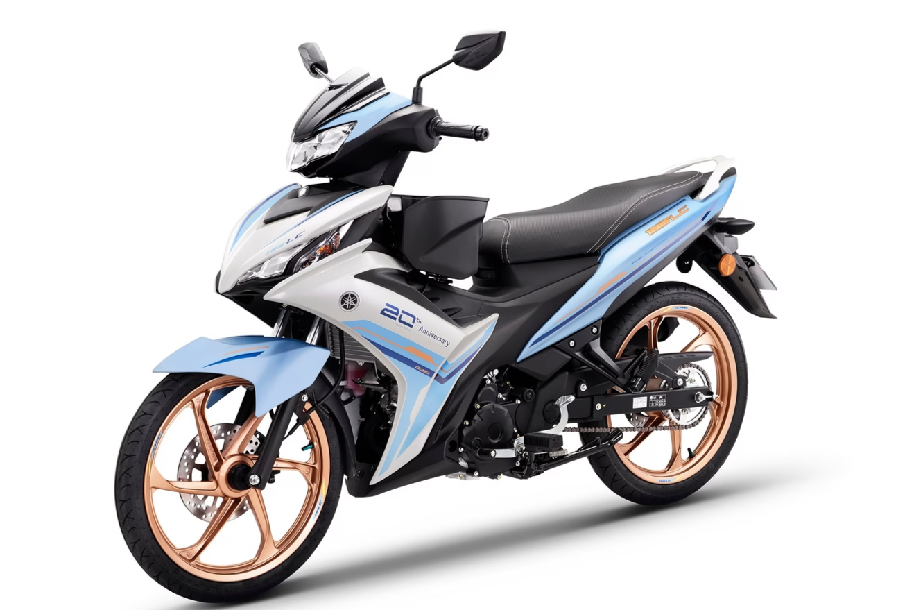 2026 yamaha 135lc 20th anniversary celeste limited edition malaysia 5