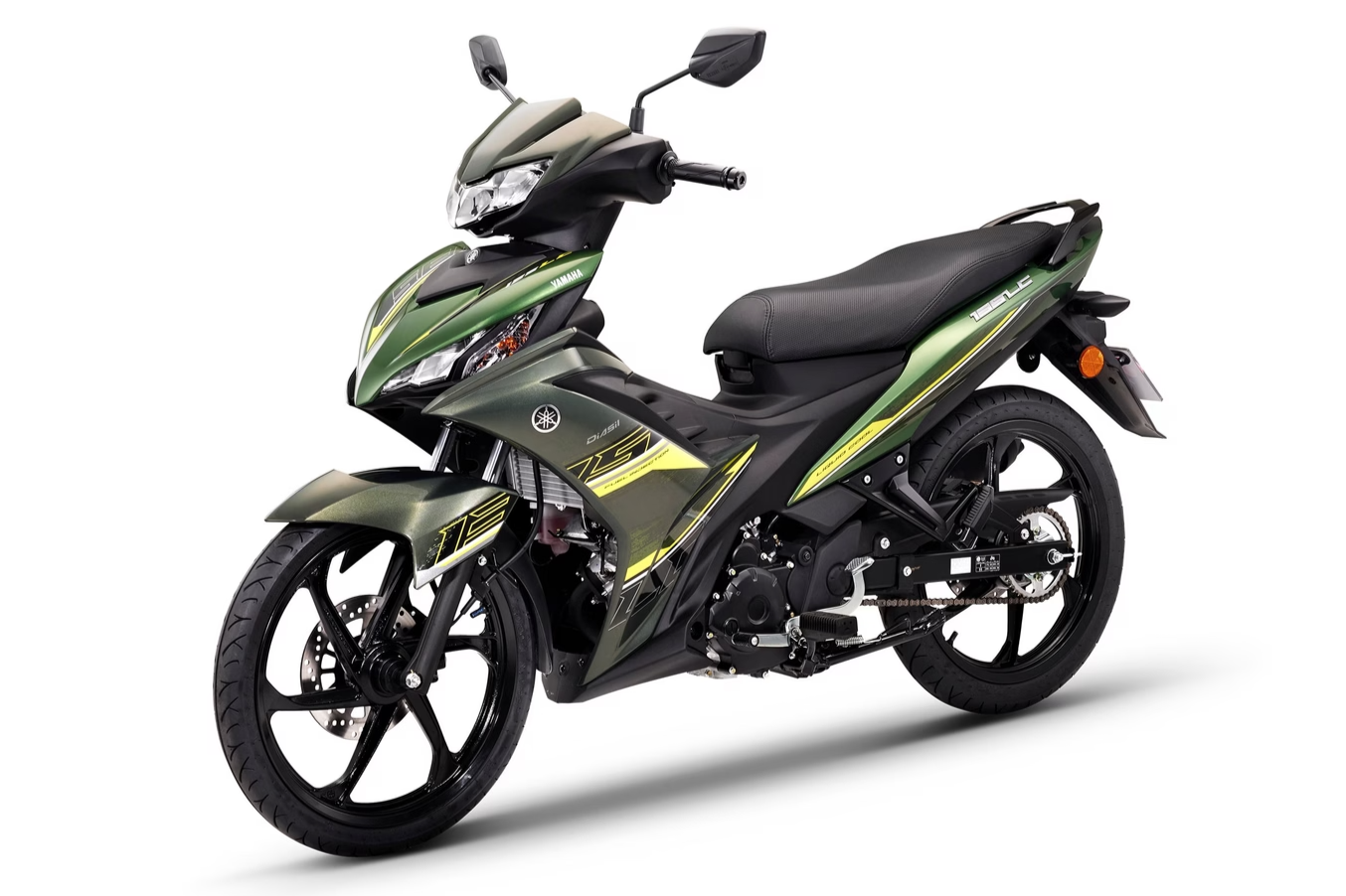 2026 yamaha 135lc 20th anniversary samba green malaysia 5