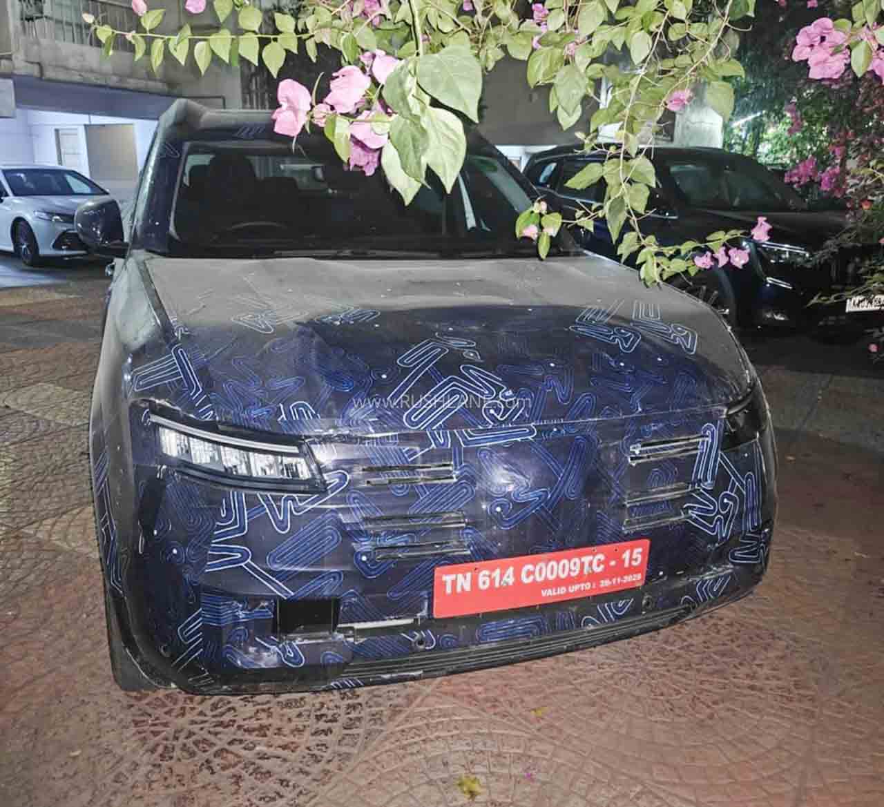 nissan tekton spied final testing